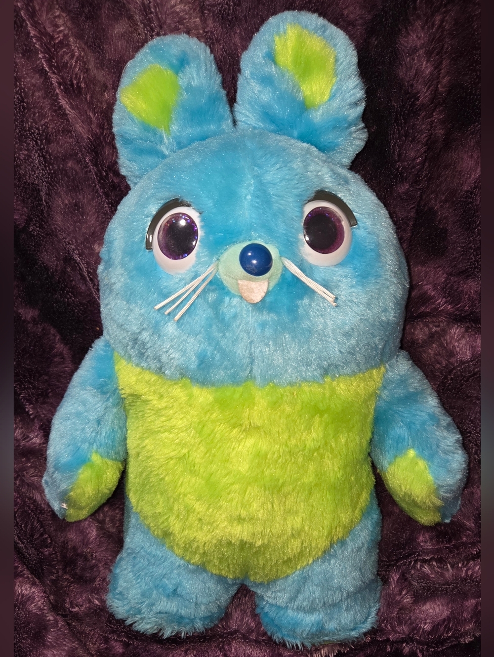 Disney Pixar Toy Story 4 Signature Collection Talking Bunny Plush 16” Tested